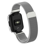 Xiaomi Redmi Watch (Mi Watch Lite) Zore KRD-58 Metal Kordon Kırmızı