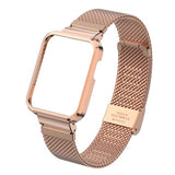 Xiaomi Redmi Watch (Mi Watch Lite) Zore KRD-59 Metal Kordon Rose Gold