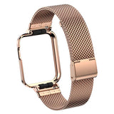 Xiaomi Redmi Watch (Mi Watch Lite) Zore KRD-59 Metal Kordon Gümüş