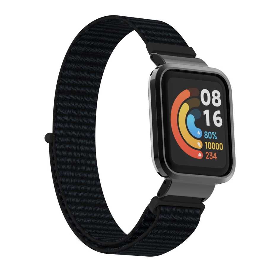 Xiaomi Redmi Watch (Mi Watch Lite) Zore KRD-61 Hasır Kordon NO2