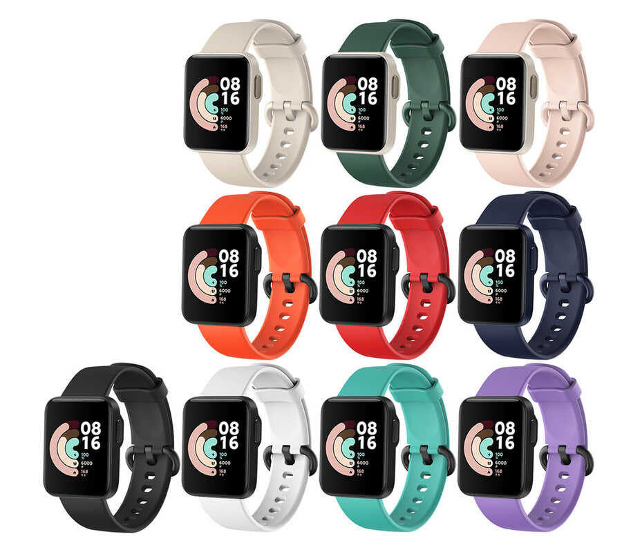 Xiaomi Redmi Watch (Mi Watch Lite) Zore Klasik Kordon Turkuaz