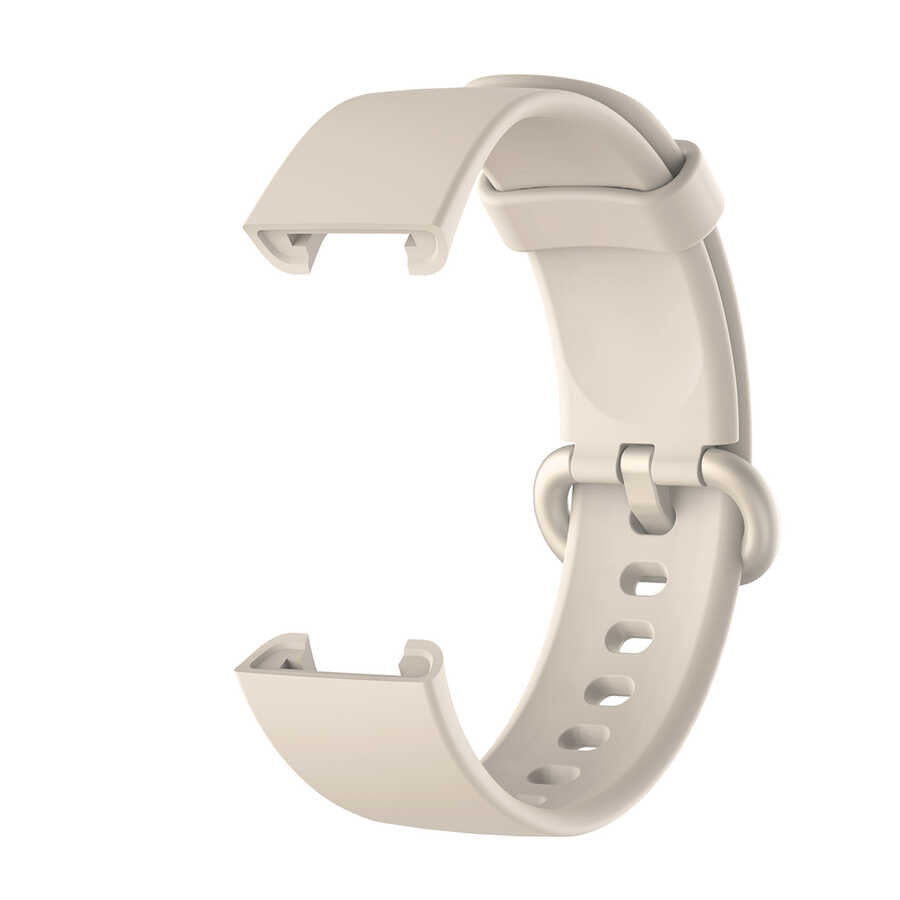 Xiaomi Redmi Watch (Mi Watch Lite) Zore Klasik Kordon Krem