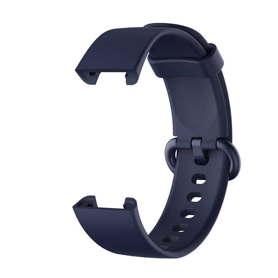 Xiaomi Redmi Watch (Mi Watch Lite) Zore Klasik Kordon Lacivert