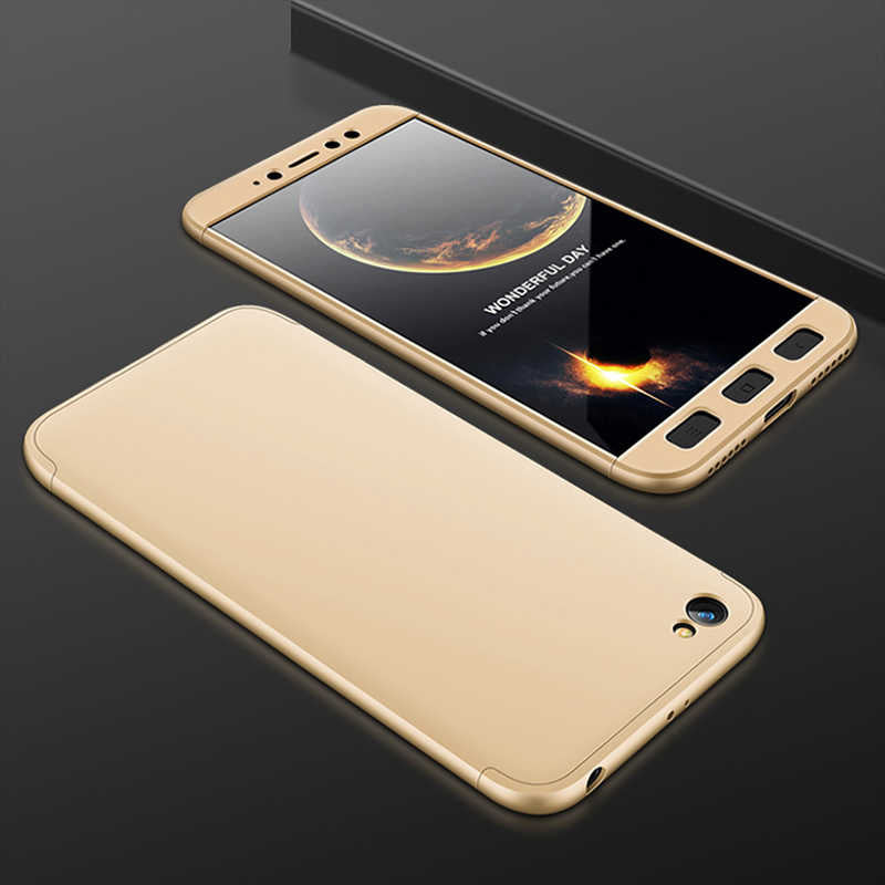 Xiaomi Redmi Y1 Lite Kılıf Zore Ays Kapak Gold