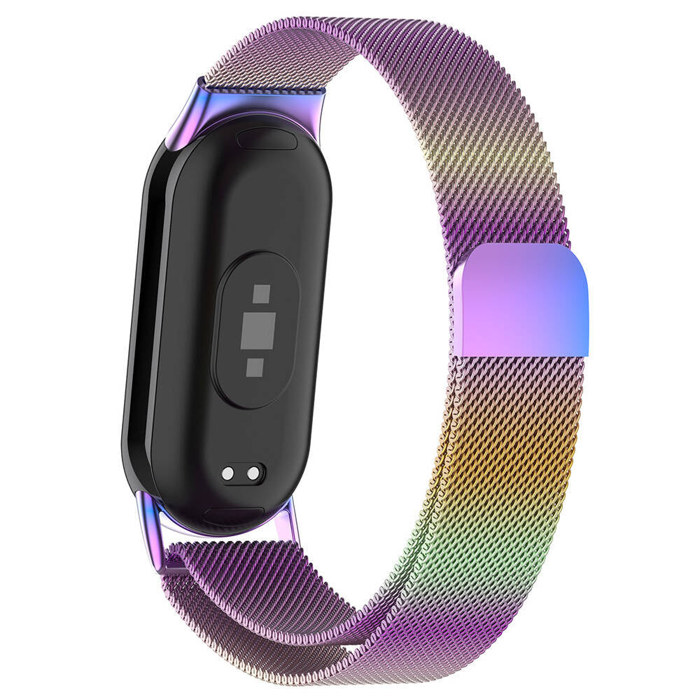 Xiaomi Smart Band 8 Zore KRD-01 Metal Kordon Gümüş