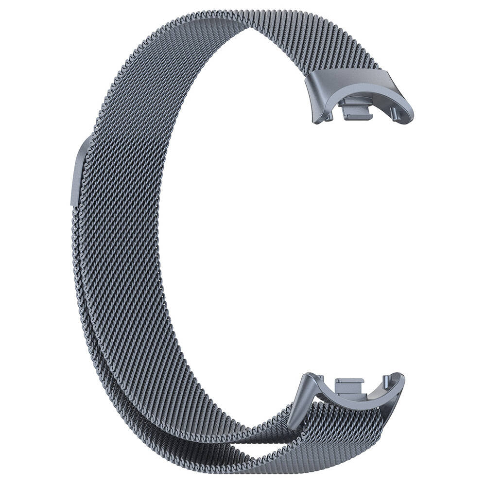 Xiaomi Smart Band 8 Zore KRD-01 Metal Kordon Gümüş