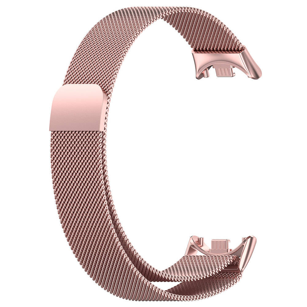 Xiaomi Smart Band 8 Zore KRD-01 Metal Kordon Gümüş