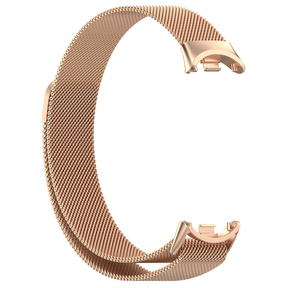 Xiaomi Smart Band 8 Zore KRD-01 Metal Kordon Rose Gold