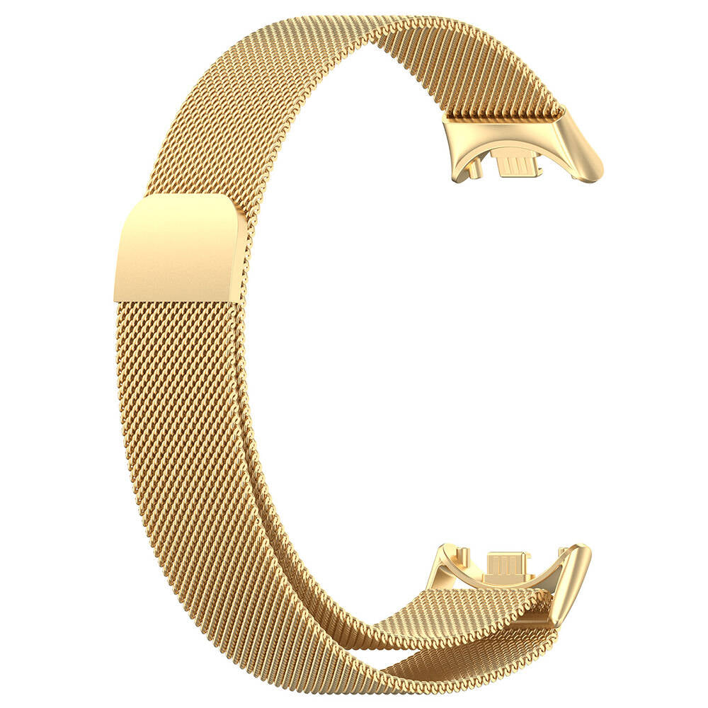 Xiaomi Smart Band 8 Zore KRD-01 Metal Kordon Gümüş