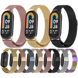Xiaomi Smart Band 8 Zore KRD-01 Metal Kordon Gümüş