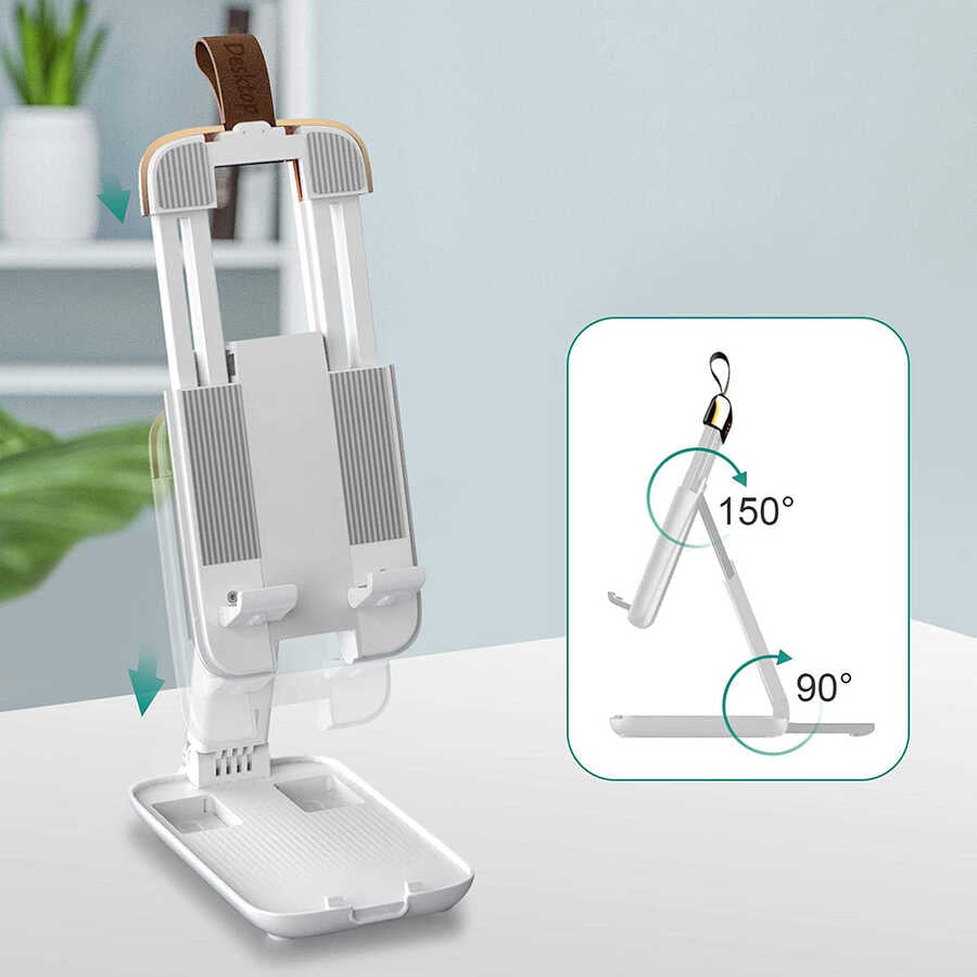 Zore 095 Tablet Telefon Standı Beyaz