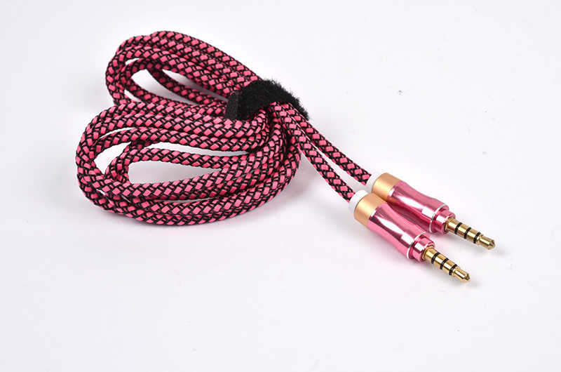 Zore 1.5 Metre Aux Audio Kablo Pembe