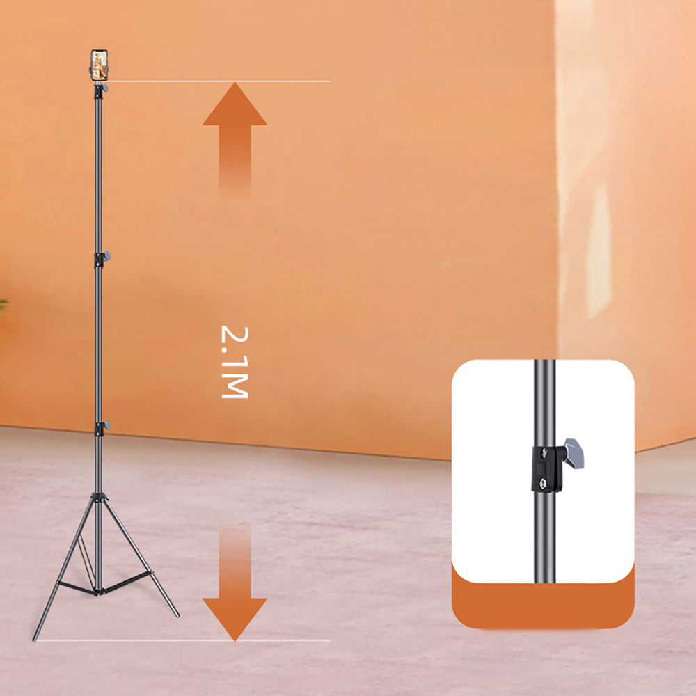 Zore 8809 3 Kademeli 2.1 M Tripod Siyah