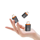 Zore AC-59 Type-C to USB-A OTG Adaptör Siyah