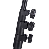 Zore ADV-306 Dört Kademeli Tablet ve Telefon Tutuculu Tripod Siyah