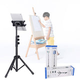 Zore ADV-306 Dört Kademeli Tablet ve Telefon Tutuculu Tripod Siyah