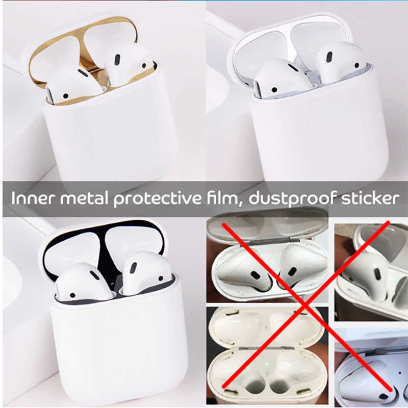 Zore Airpod Kir Önleyici Sticker Siyah
