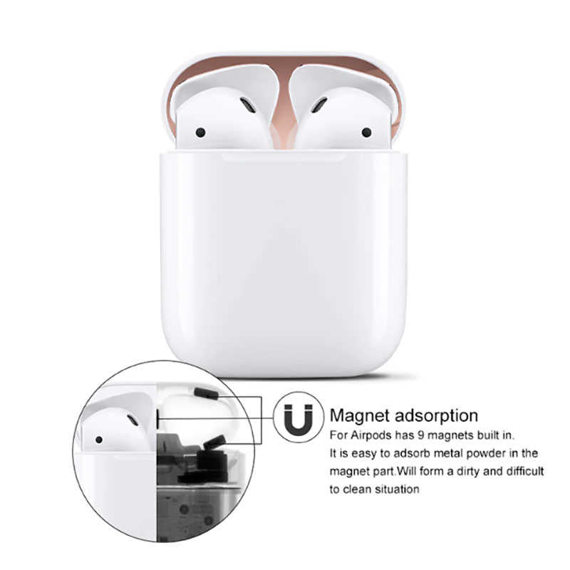 Zore Airpod Kir Önleyici Sticker Kırmızı