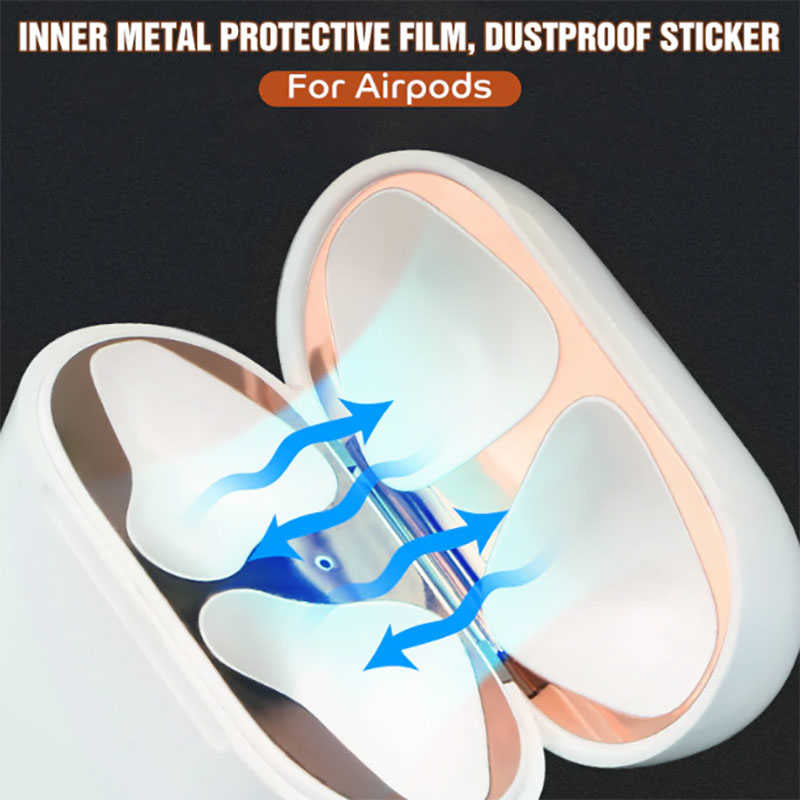 Zore Airpod Kir Önleyici Sticker Gold