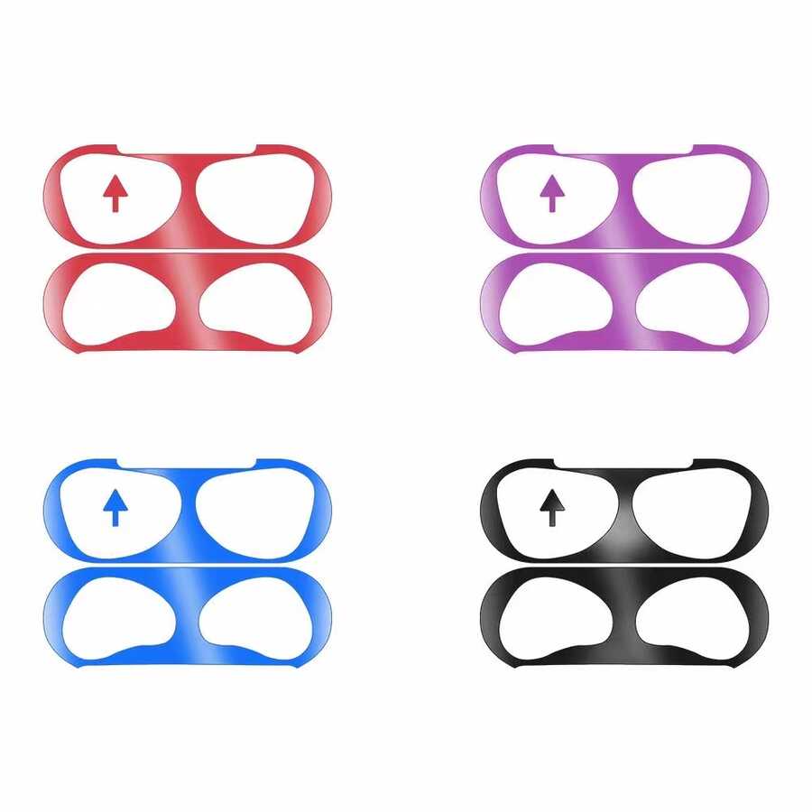 Zore Airpods 3. Nesil Kir Önleyici Sticker Mor