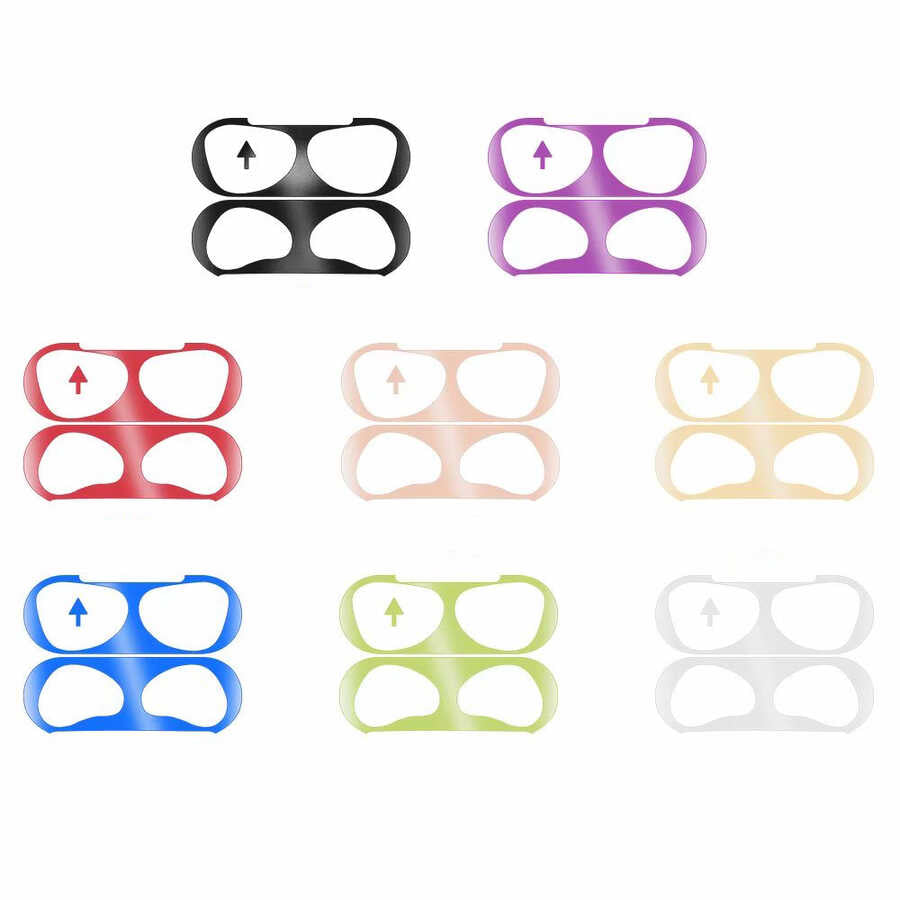 Zore Airpods 3. Nesil Kir Önleyici Sticker Mor