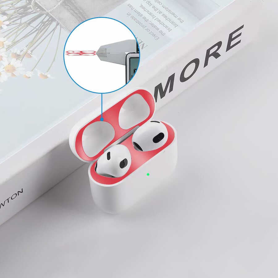 Zore Airpods 3. Nesil Kir Önleyici Sticker Mor