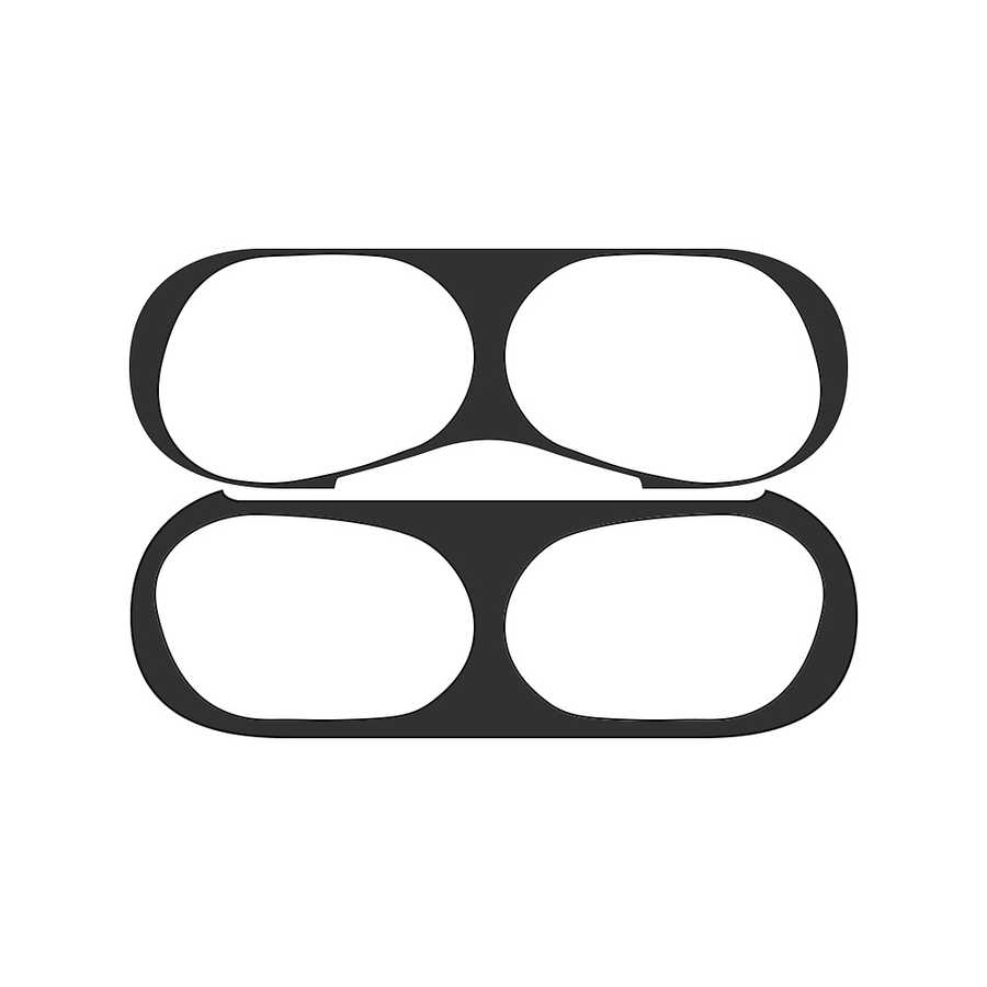 Zore Airpods Pro Toz Önleyici Sticker Siyah