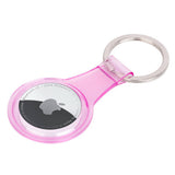 Zore Airtag 07 Silikon Anahtarlık Pembe