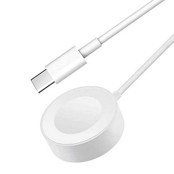 Zore Akıllı Saat Wireless Type-C Şarj Kablosu 1m Beyaz