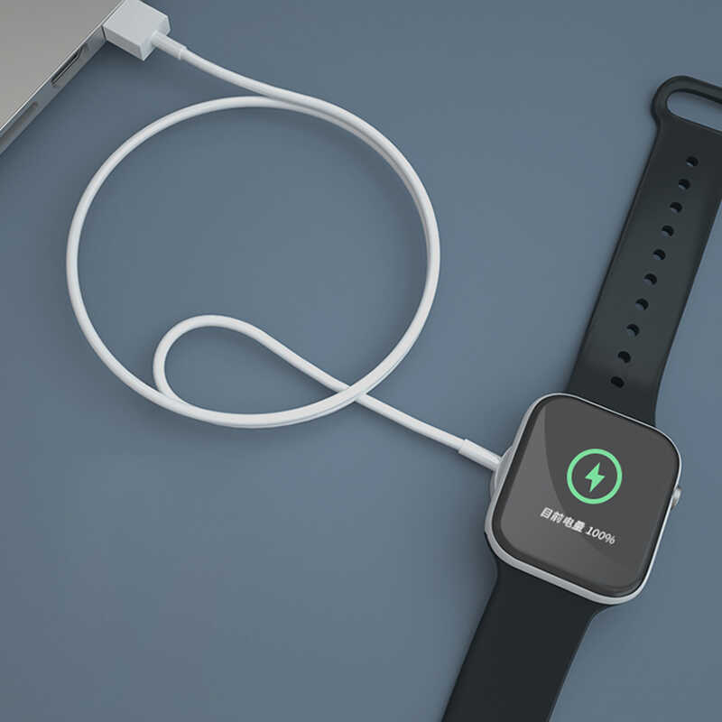 Zore Akıllı Saat Wireless USB Şarj Kablosu 1m Beyaz