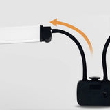 Zore AL45X Işıklı Telefon Tutucu Ring Light Siyah