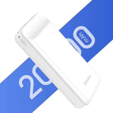 Zore B-05 Hızlı Şarj Özellikli Led Göstergeli Taşınabilir Powerbank 20000mAh Beyaz