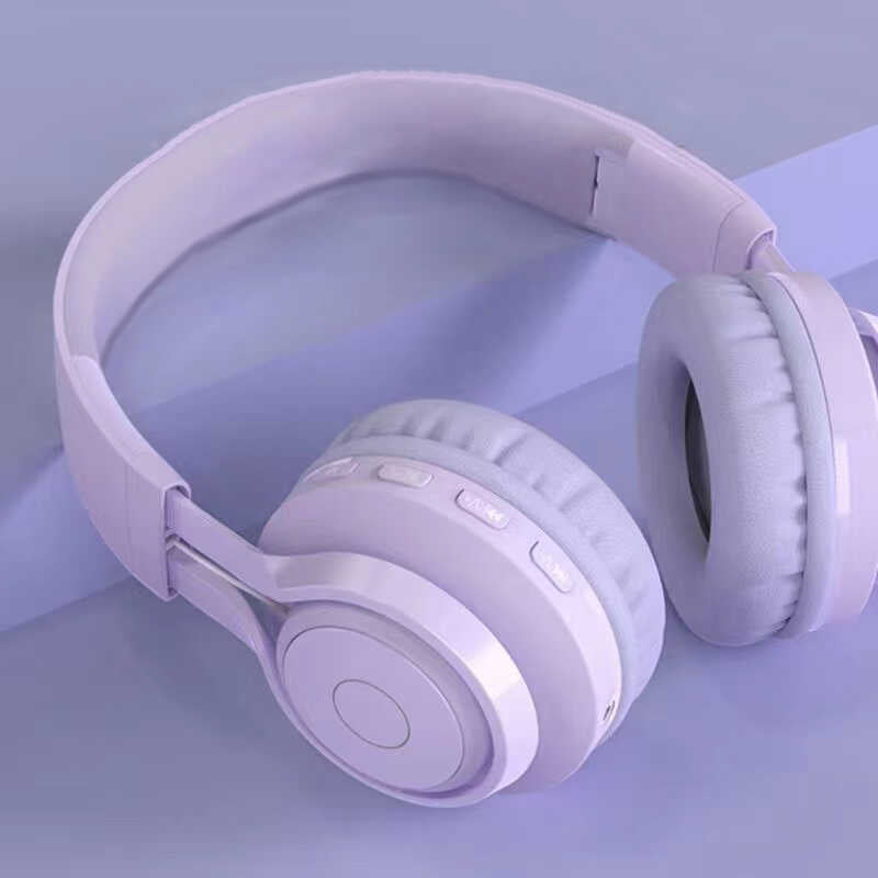 Zore BT06C Bluetooth Kulaklık Mor