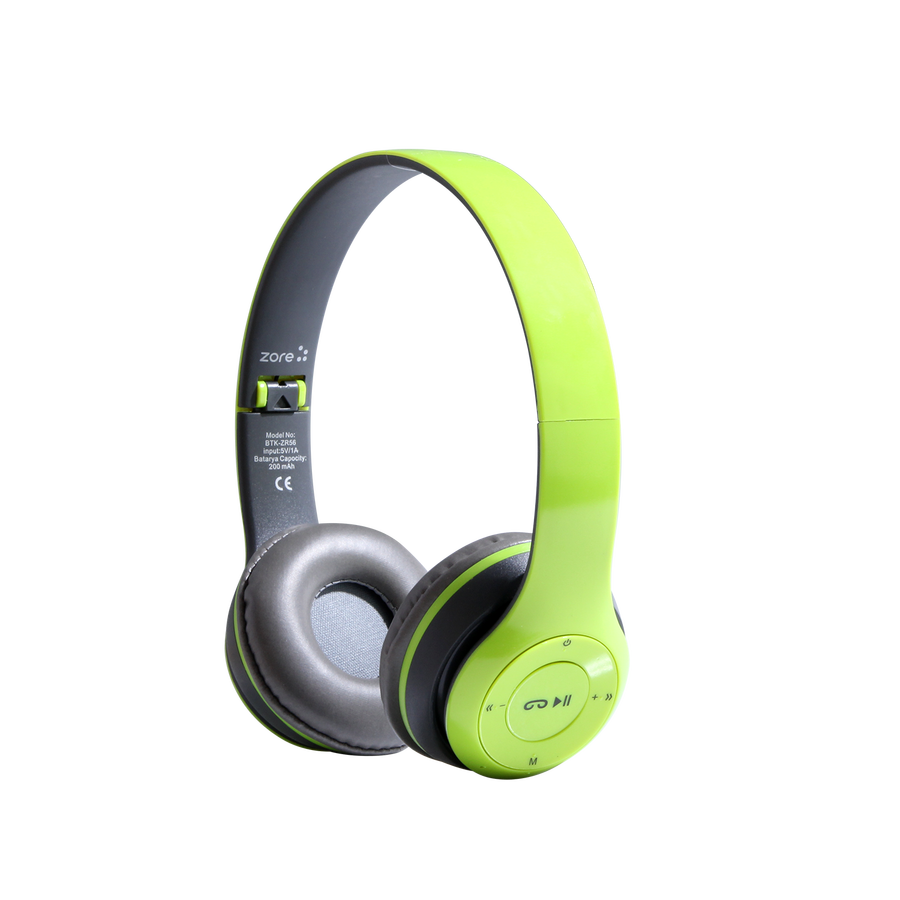Zore BTK-ZR56 Bluetooth Kulaklık Yeşil