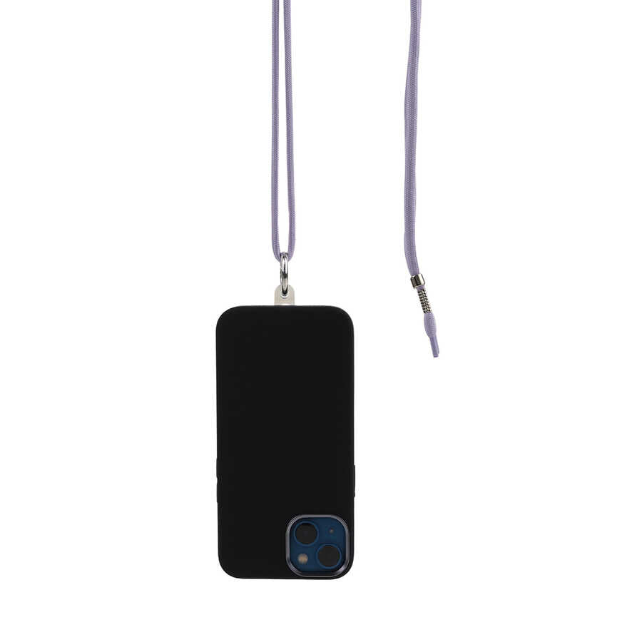 Zore Cep Telefonu Kumaş Halat İp 140 cm Siyah