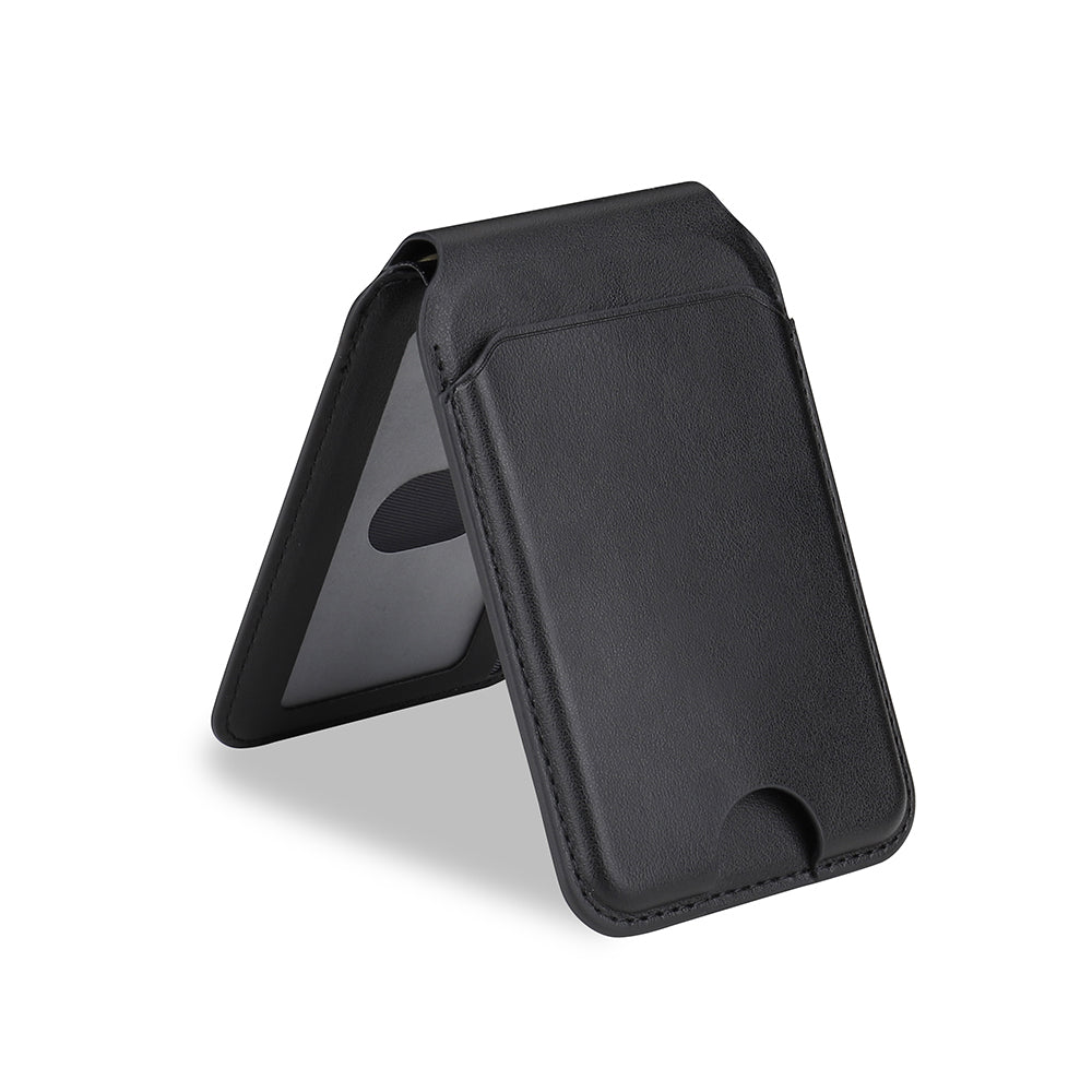 Zore CRD-11 Standlı Deri Görünümlü Magnetik Kartlık Siyah