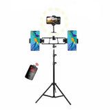 Zore DC-36 Işıklı Tripod Telefon Tutucu Ring Light Siyah
