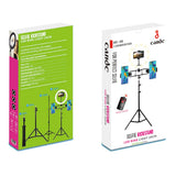 Zore DC-36 Işıklı Tripod Telefon Tutucu Ring Light Siyah