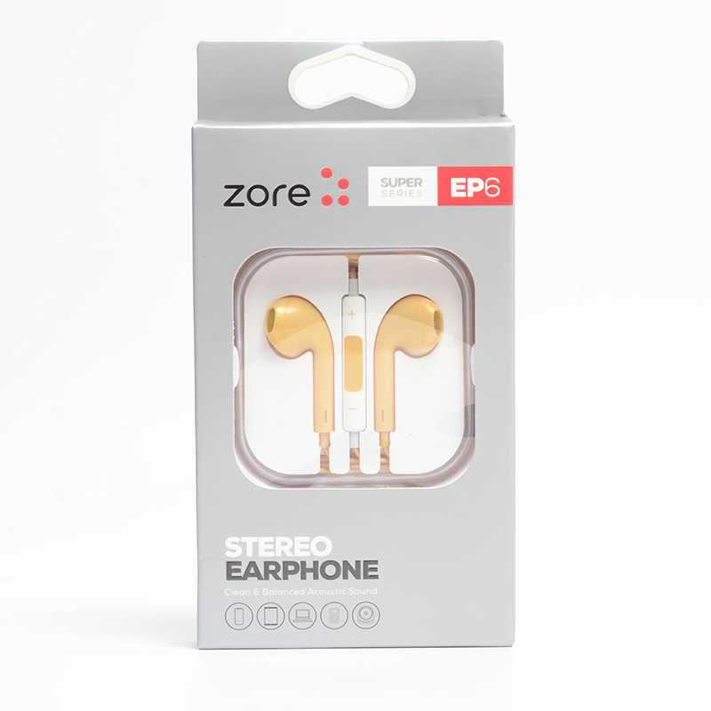 Zore EP6 Süper Seri 3.5mm Kulaklık Beyaz