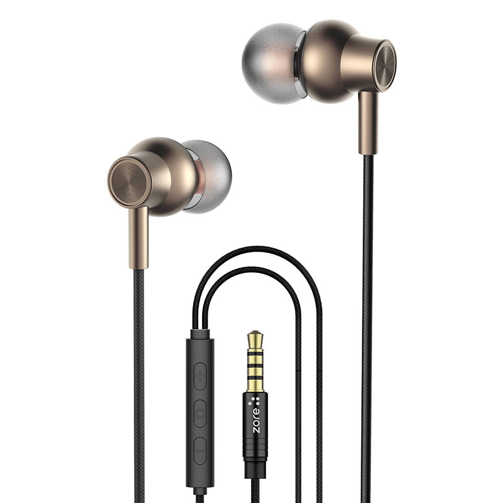 Zore ER-10 SQ Surround 3D Hi-Res Magnetik Özellikli 3.5mm Kablolu Kulak İçi Kulaklık Siyah