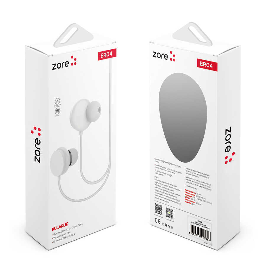 Zore ER04 3.5mm Kulaklık Sarı