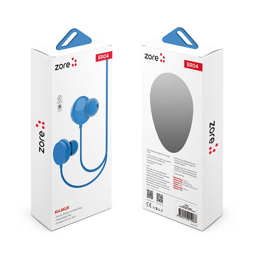 Zore ER04 3.5mm Kulaklık Sarı