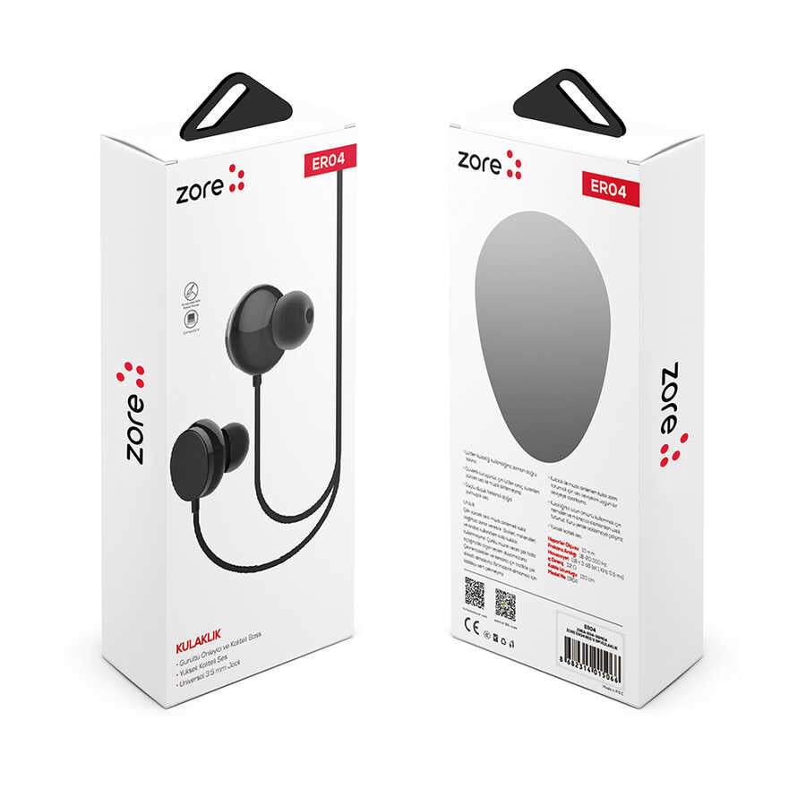 Zore ER04 3.5mm Kulaklık Mavi