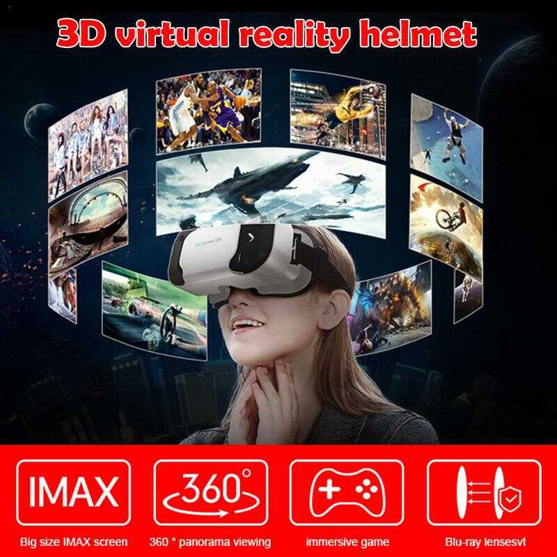 Zore G05 VR Shinecon 3D Sanal Gerçeklik Gözlüğü Beyaz