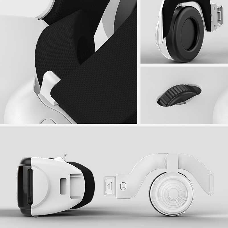 Zore G06EB VR Shinecon 3D Sanal Gerçeklik Gözlüğü Beyaz