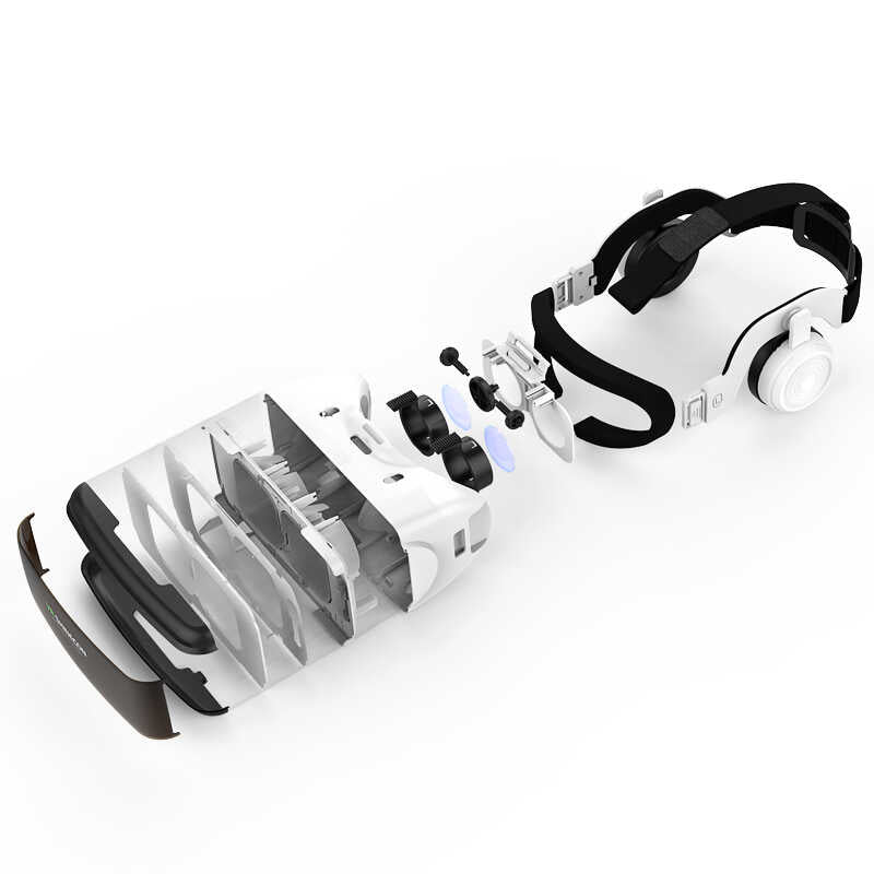 Zore G06EB VR Shinecon 3D Sanal Gerçeklik Gözlüğü Beyaz