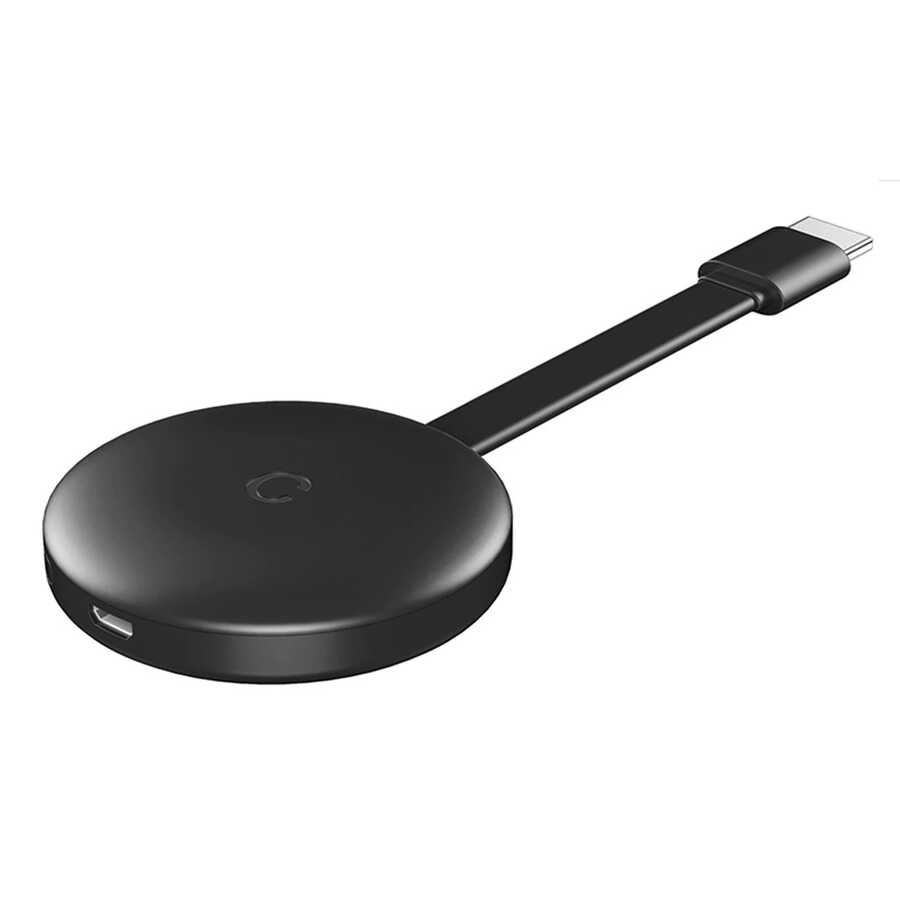 Zore G12 Chromecast Kablosuz HDMI Ses ve Görüntü Aktarıcı Siyah