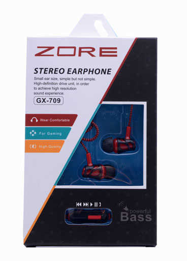 Zore GX-709 Mp3 Stereo Kulaklık Mavi