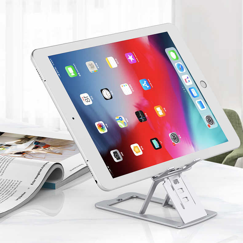 Zore H8 Orjinal Tablet Telefon Standı Gümüş