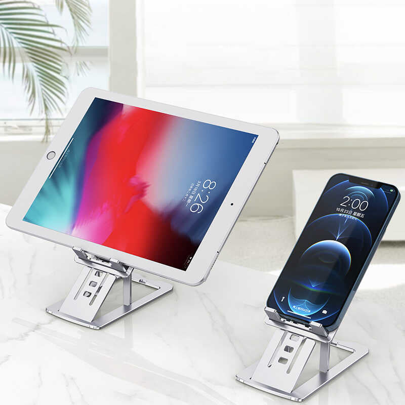 Zore H8 Orjinal Tablet Telefon Standı Gümüş